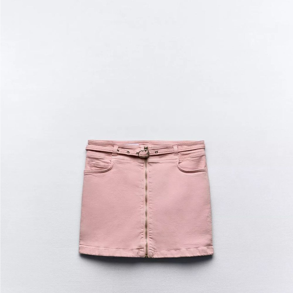 Zara Light Pink Mini Skirt